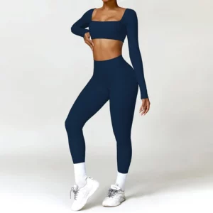 Ensemble de Pilates All Seasons – Legging + Haut