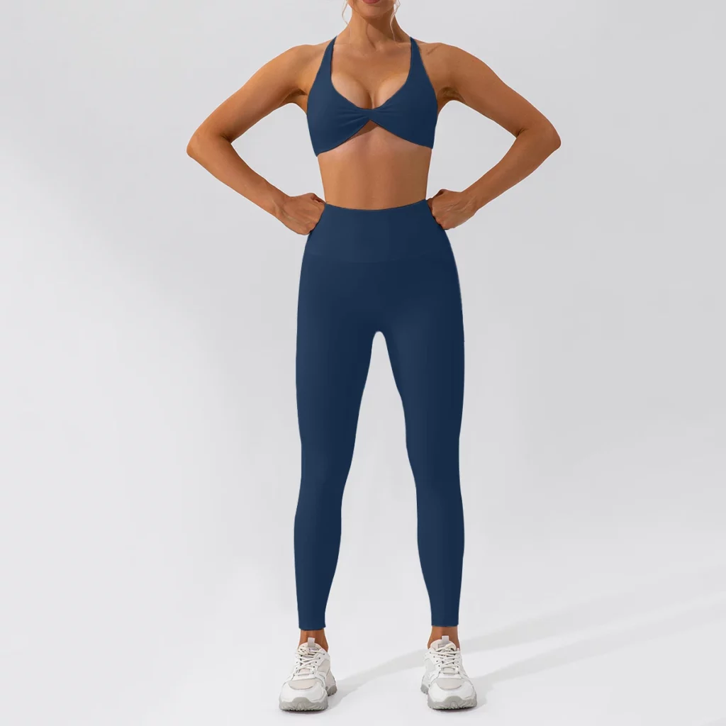 Ensemble de Pilates All Seasons – Legging + Brassière
