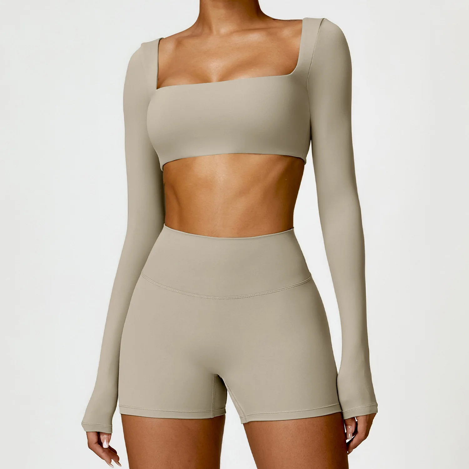 Ensemble de Pilates All Seasons – Short + Haut – Image 5